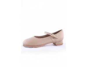SLICK LEATHER BUCKLE PRO TAP - LOOSE FIT TAP PLATES TAN SLICK LEATHER BUCKLE PRO TAP - LOOSE FIT TAP PLATES TAN