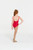 Sequin Camisole Leotard CHL02 Red
