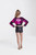 Black/Fuscia Sequin Cropped Jacket  Stage Lights
