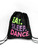 Eat Sleep Dance Canvas Drawstring Bag