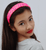 Pink Poppy Romantics Headband Hot Pink