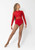 Liberty Sequin Leotard Red