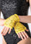 Yellow Sequin Gloves ACC05