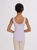 Scoop Neck Tank Leotard With Waist Elastic