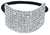 Kysienn Rhinestone Ponytail Hair Cuff SMALL