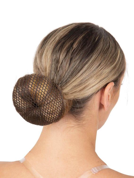 BH428 Bunheads Hair Net Bun Covers 3 x colours Black Brown or Blonde