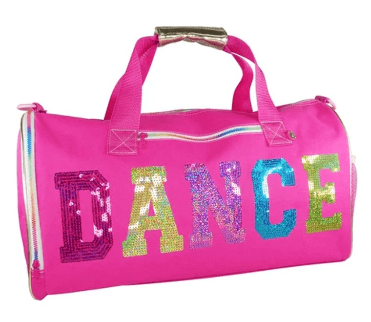 Pink Poppy Dance In Style Carry All Bag Black Hot Pink