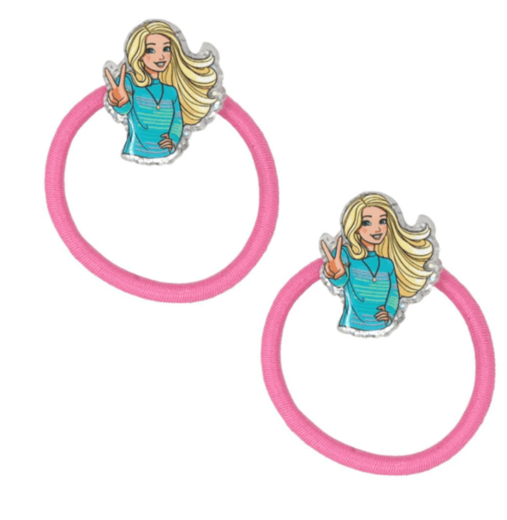 Barbie Hair Elastics Pale Pink M1SBM001