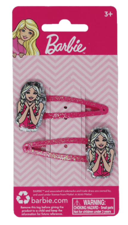 Barbie Snap Clips Hot Pink M2HCM003