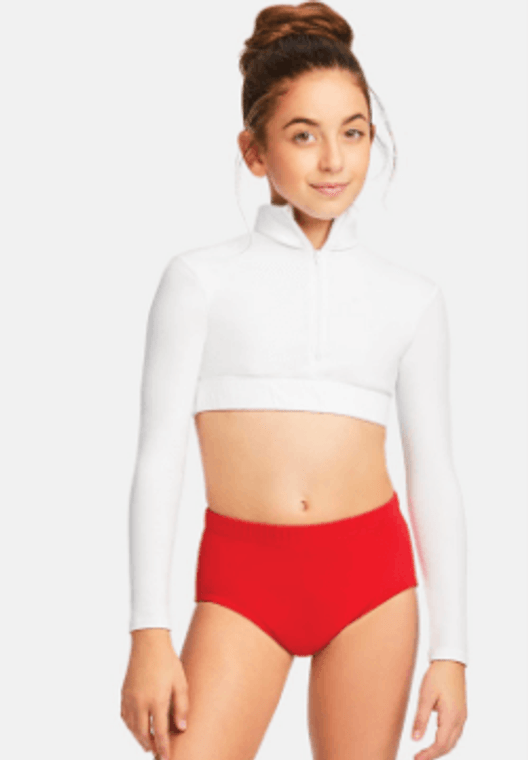 Turtleneck Crop White