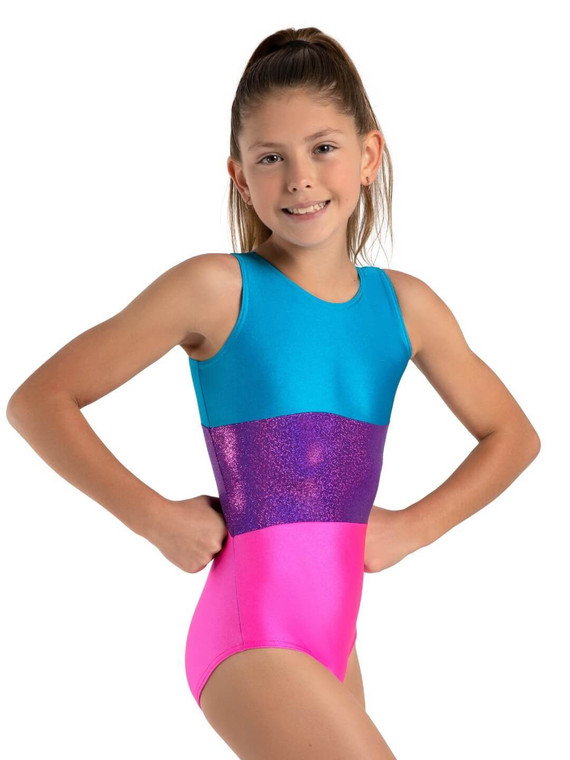 Level Up 3 Panel Tank  Leotard