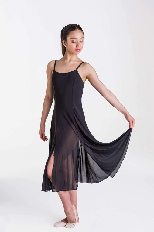 Elemental Dress Front Black