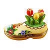 Dutch Clog With Tulips Rochard Limoges Box