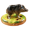 Limoges Imports Wild Boar Limoges Box