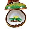 Limoges Imports Tall Rooster Limoges Box