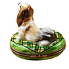 Limoges Imports Basset Hound Limoges Box