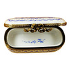 Limoges Imports Blue Delft Rectangle Limoges Box