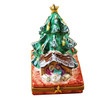 Limoges Imports Tree W/Manger Limoges Box