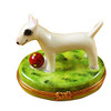 Limoges Imports BULL TERRIER Limoges Box TD862-H