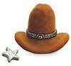 Cowboy Hat with Star Badge 30943-8 PHB