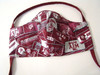 Texas A&M Mask in Texas A&M License Plates Fabric