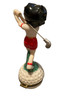 Betty Boop Golfer with Golf Ball and Tee Porcelain Hinged Box (BBL09)