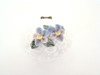 Porcelain Hinged Box  - Katherine's Collection White with purple flowers