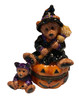 Boyds Bears Le Bearmoge Collection - Emma The Witchy Bear Porcelain Hinged Box