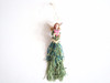 LOVE Angel Tassel Doll Figure Brown Hair with Wings and LOVE Message