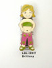 Stainless Steel 9MM Italian Charms 3 Part Charm Girls in Cute Outfits