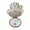 CUP OF TEA WITH LEMON & REMOVABLE SUGAR Rochard Limoges Box RK009