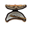 CROISSANT WITH REMOVABLE BUTTER KNIFE Rochard Limoges Box RK230