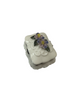 Porcelain Hinged Box  - Katherine's Collection White rectangle shape flowers