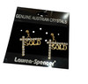 Realtor SOLD Post Earrings with Austrian Crystals 