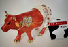Jeweled Trinket Hinged Box - Cow Parade Moocho Amor