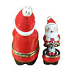 Nest Santa W/Ball On Cap Rochard Limoges Box