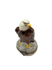 Bald Eagle With American Flag Limoges Box