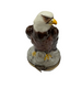 Bald Eagle With American Flag Limoges Box