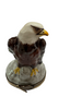 Bald Eagle With American Flag Limoges Box
