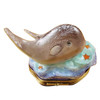 Whale With Baby Rochard Limoges Box