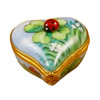 Ladybug On Heart Rochard Limoges Box