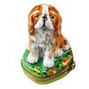 King Charles Spaniel Rochard Limoges Box