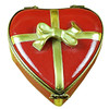 Red Heart W/Chocolates Rochard Limoges Box