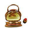 Designer Purse With Lipstick Rochard Limoges Box