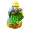 Wiseman Green Coat Rochard Limoges Box