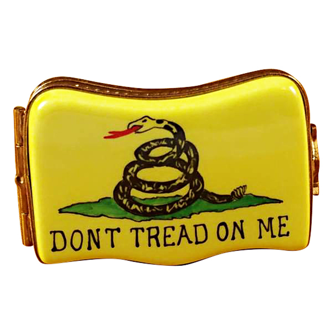 Don'T Tread On Me Flag Rochard Limoges Box