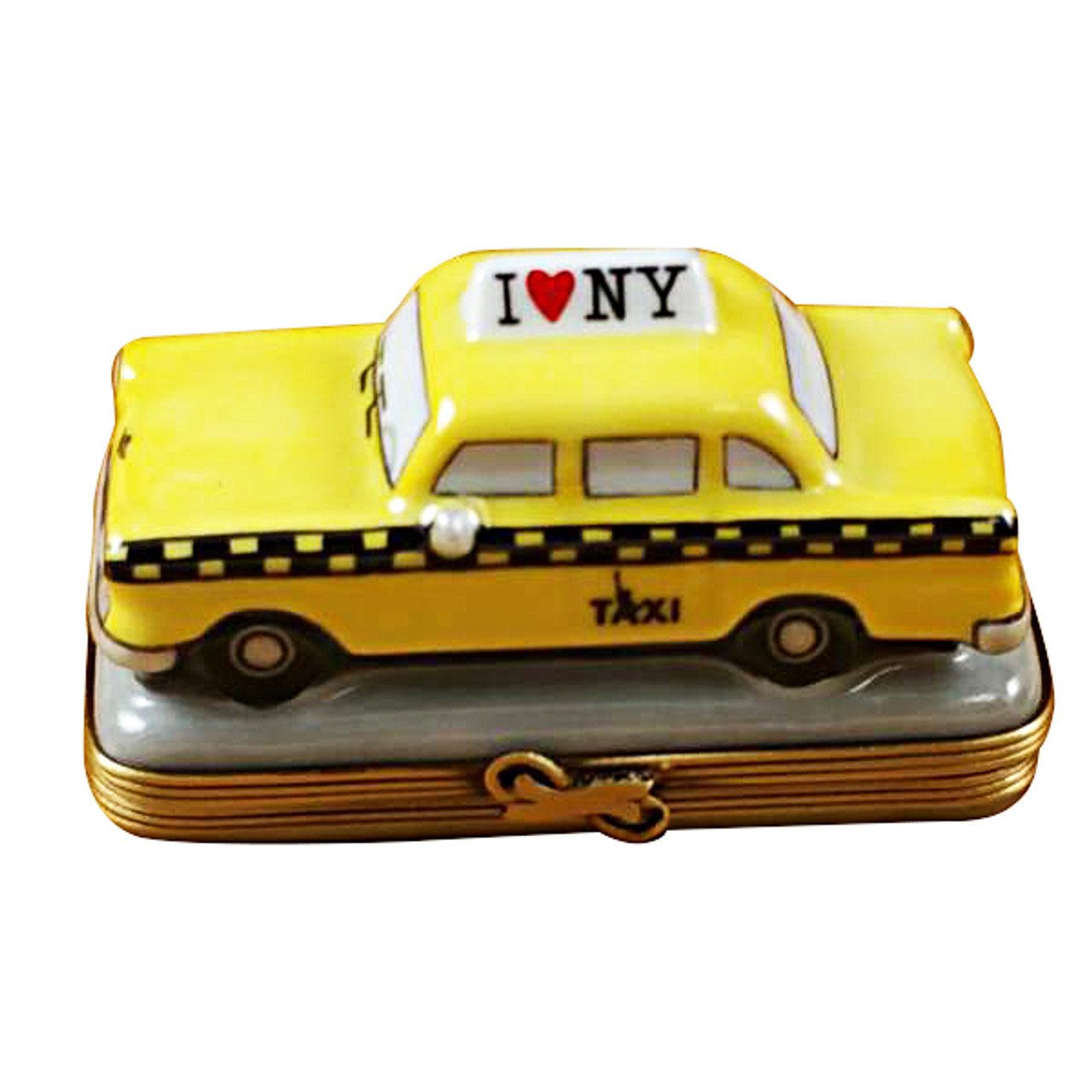 Yellow Taxi - I Love New York Rochard Limoges Box