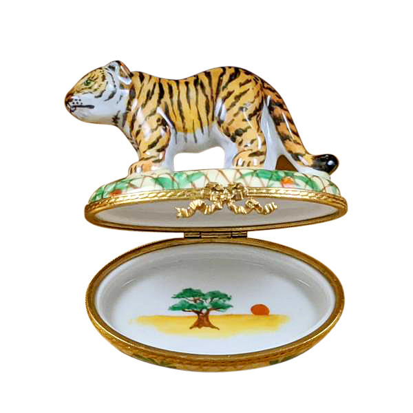 Tiger Limoges Box Limoges Imports Christine's Closet