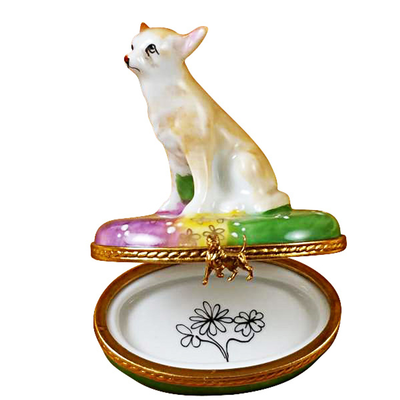 Limoges Imports Chihuahua Limoges Box