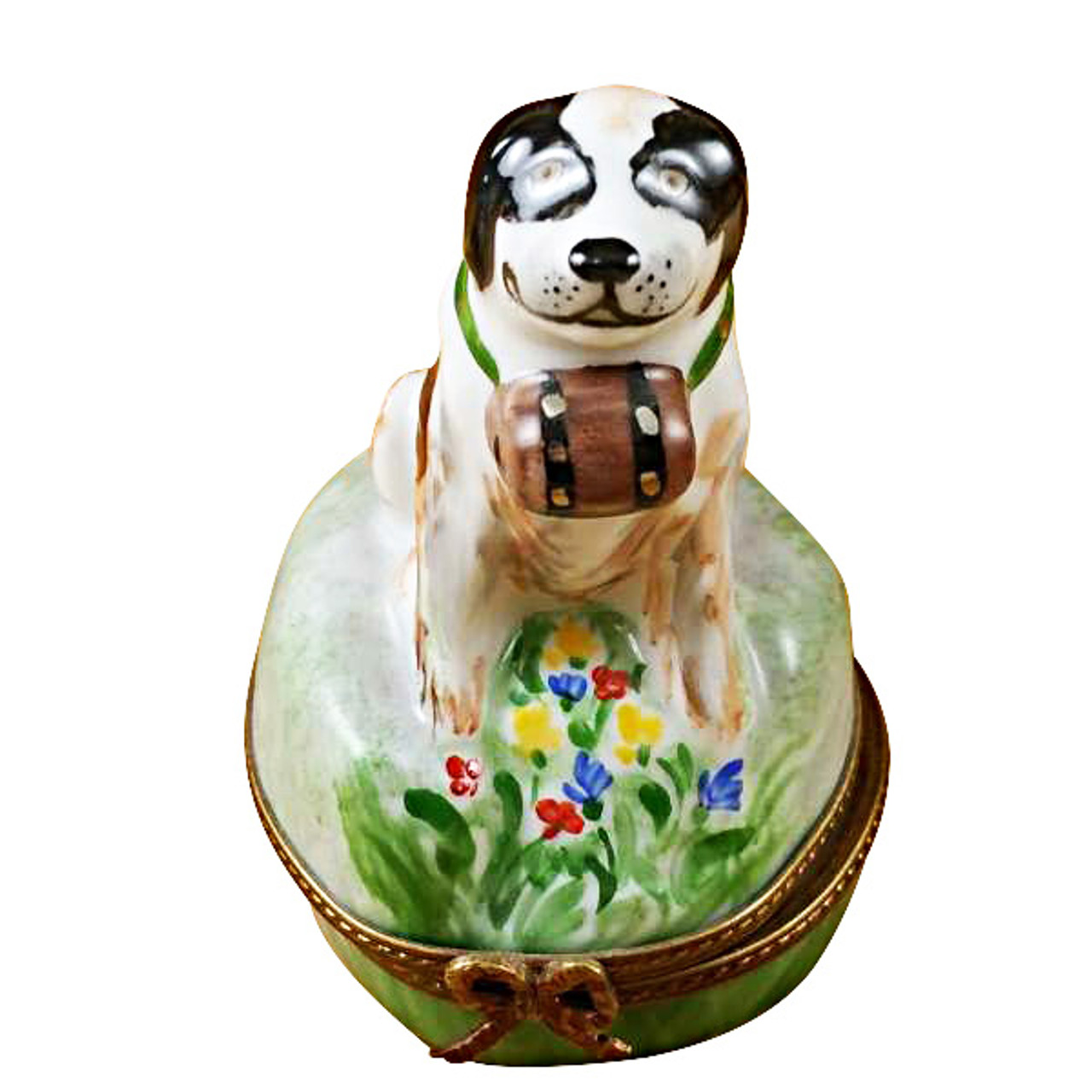 Limoges Imports Saint Bernard Limoges Box